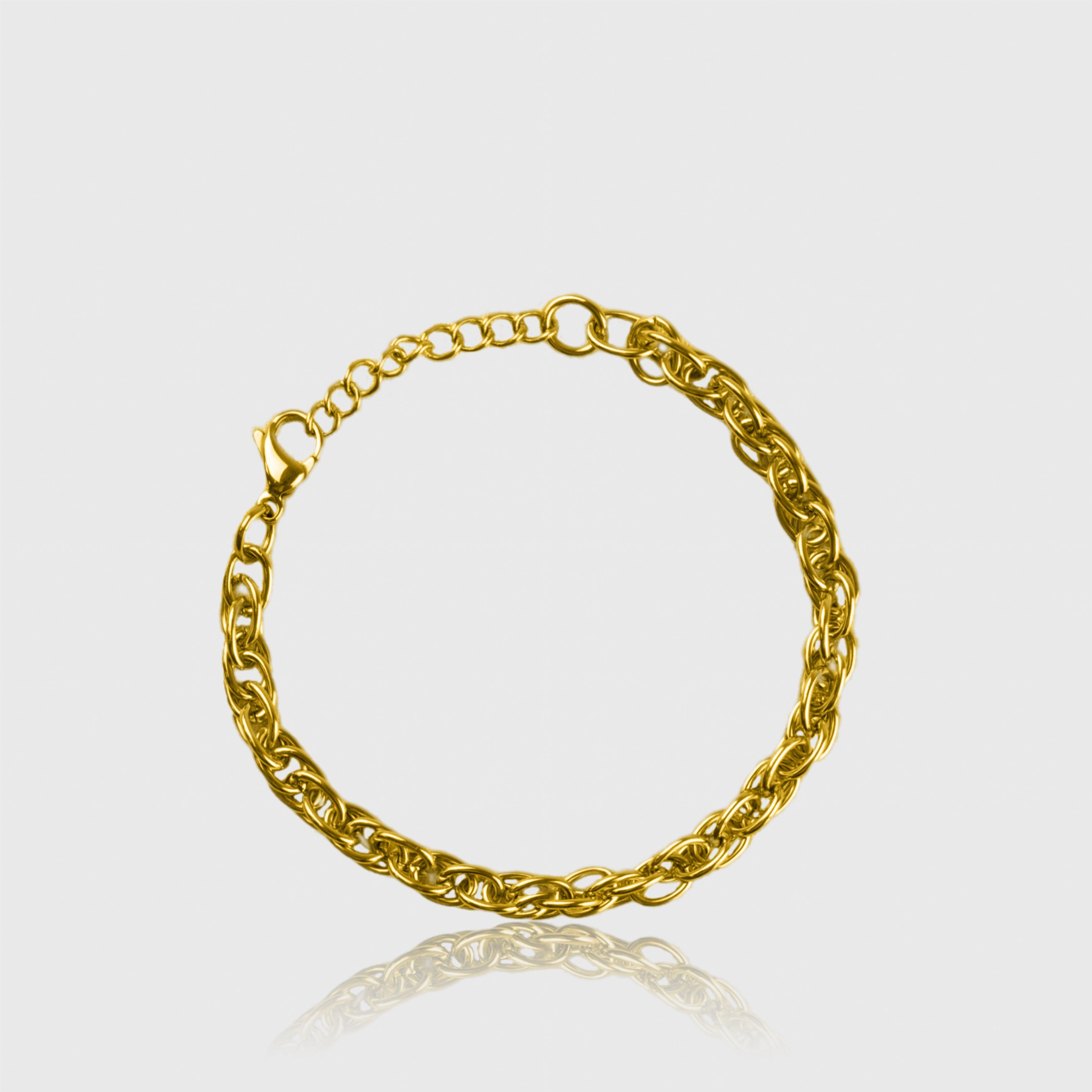 Copenhagen armbånd med 18 karat guldbelægning fra Fadeless.dk